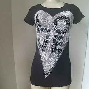 🔥LOUNGE SOHO🔥 EMBELLISHED TEE